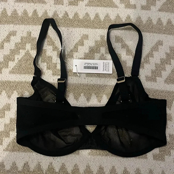 NWT The Plunge CUUP Bra Mesh Black 32F - Picture 2 of 5